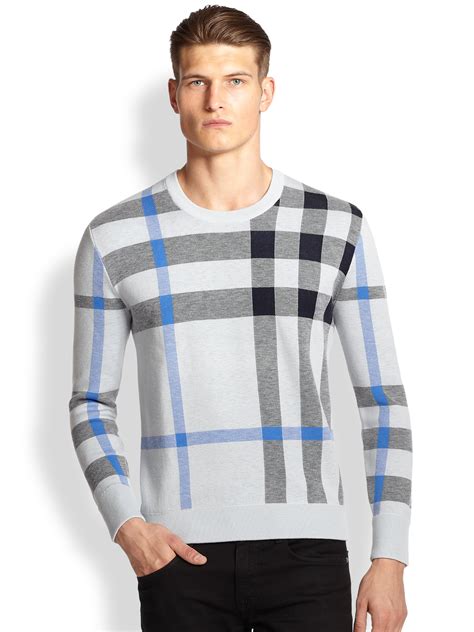 burberry mens sweater|burberry sweat suits for men.